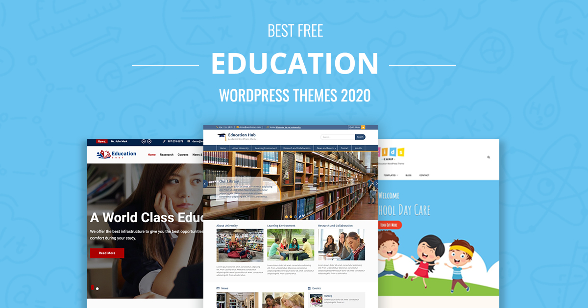 Best Free Education Wordpress Themes Wen Themes